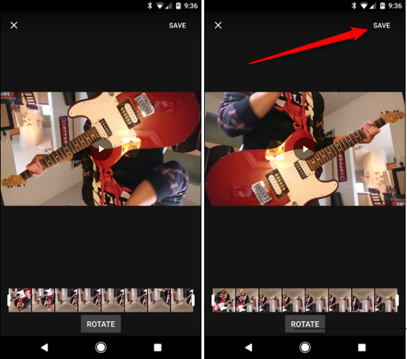 چرخاندن فیلم در گوشی موبایل,چرخاندن فیلم در گوشی اندروید